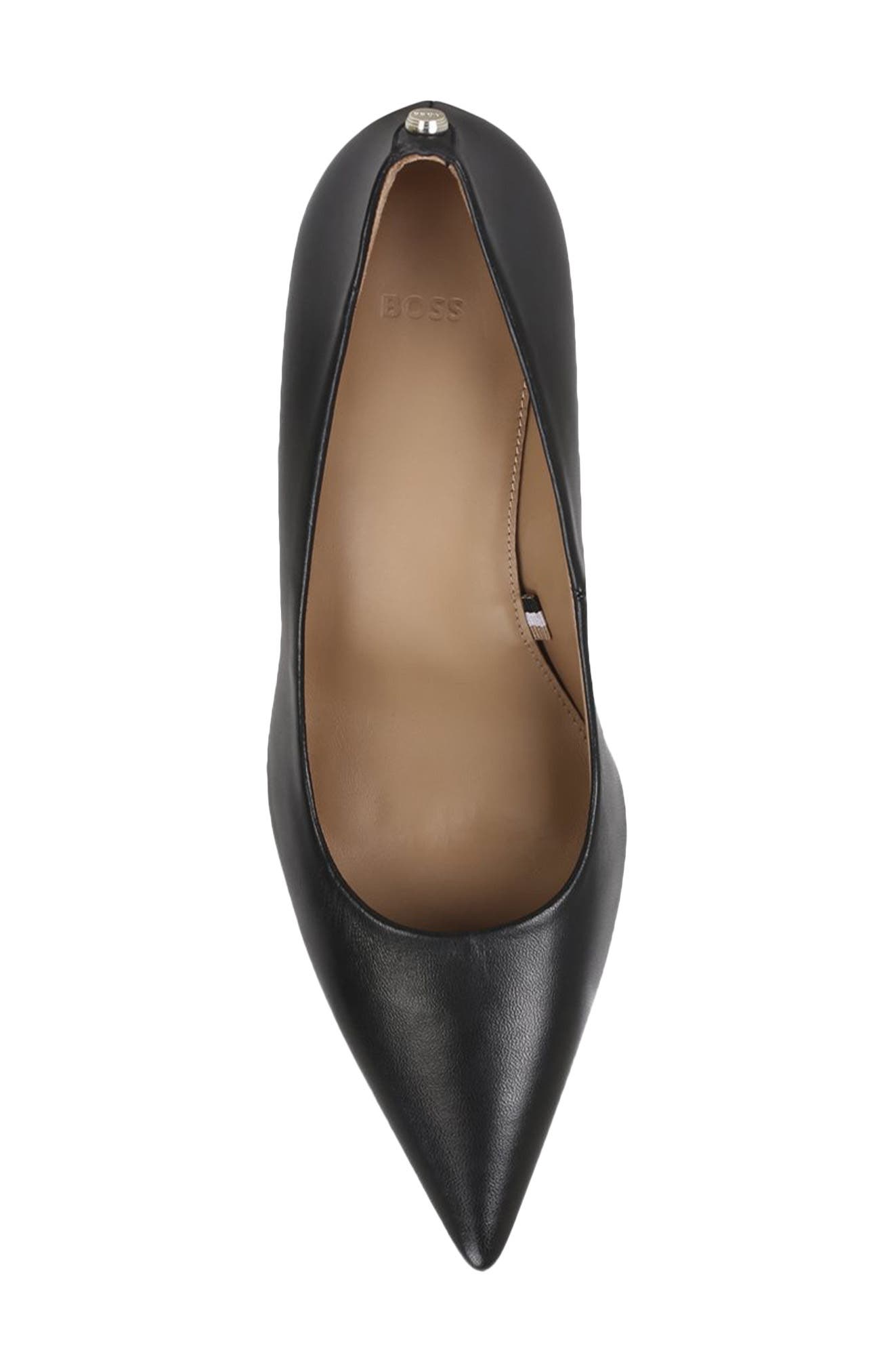 BOSS Janet Pointed Toe Pump, Alternate, color, Black