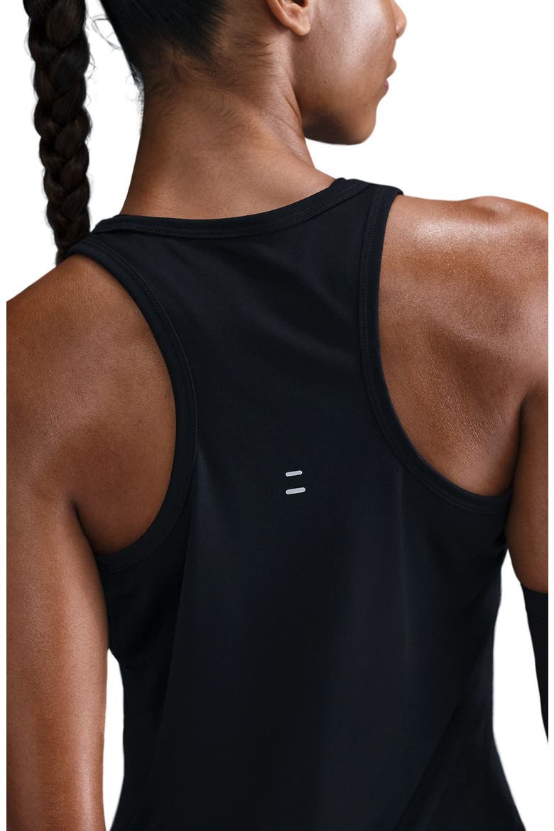 Tempo Dri-FIT Running Tank, Alternate, color, BLACK/ REFLECTIVE SILVER