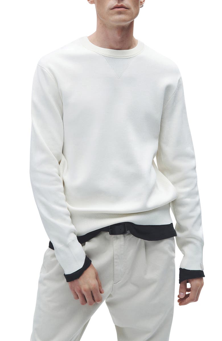 rag & bone York Crewneck Sweater, Main, color, 