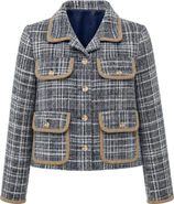 Cartolina Rory Cropped Tweed Jacket