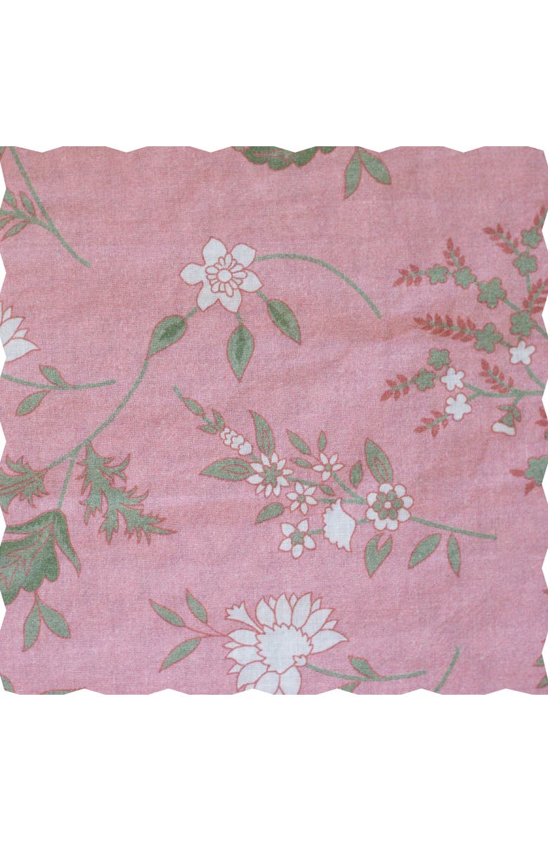 Beet World Olivia Dress with Smocking, Alternate, color, Pink & Green