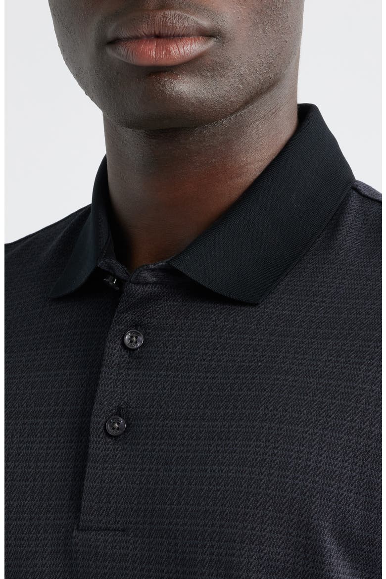 H-Parris Polo, Alternate, color, BLACK