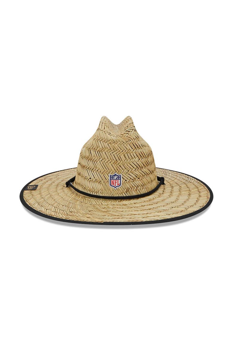 Men's New Era Natural New Orleans Saints NFL Training Camp Official Straw Lifeguard Hat, Alternate, color, Natural