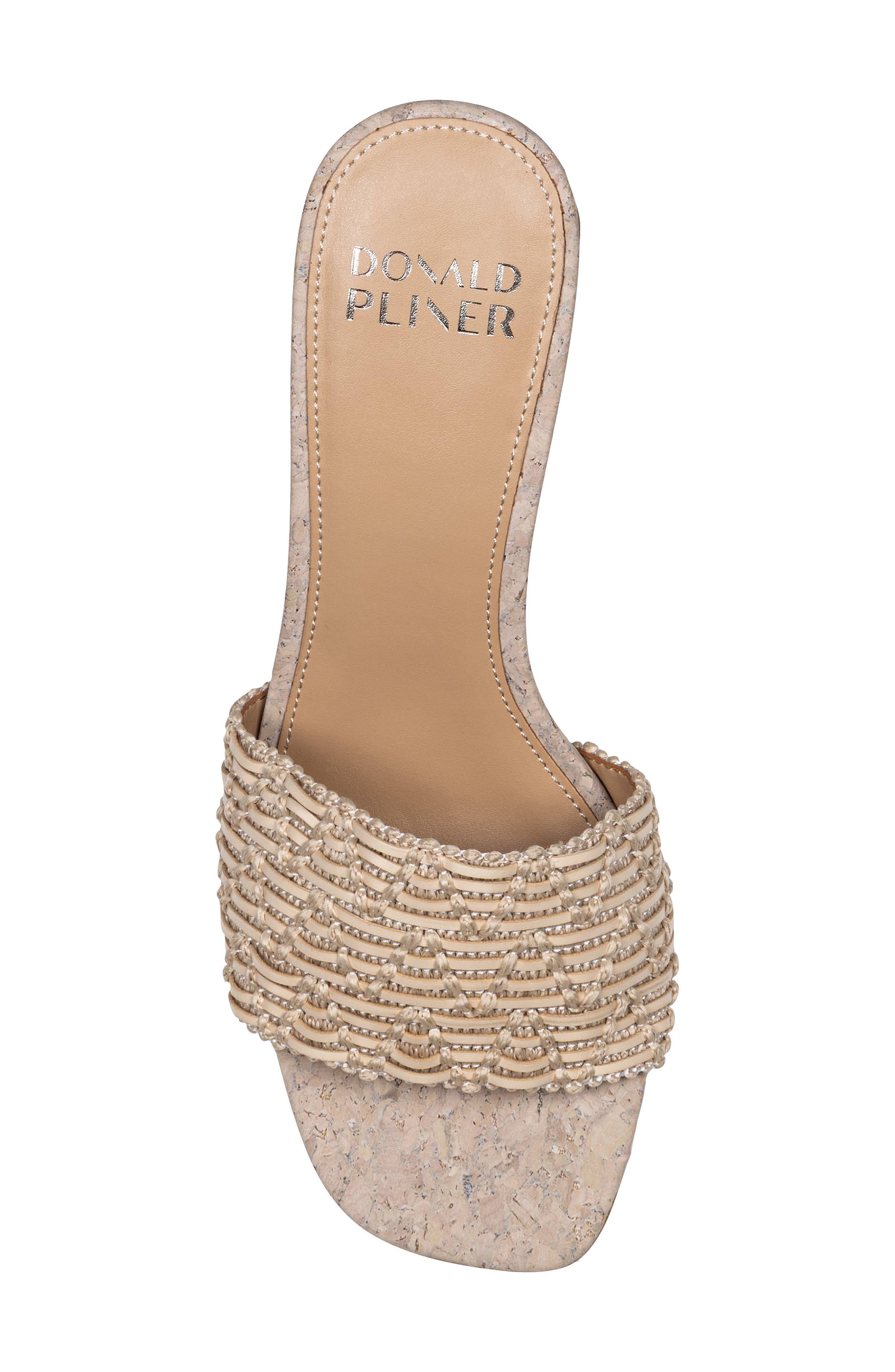 Woven Slide Sandal, Alternate, color, SAND