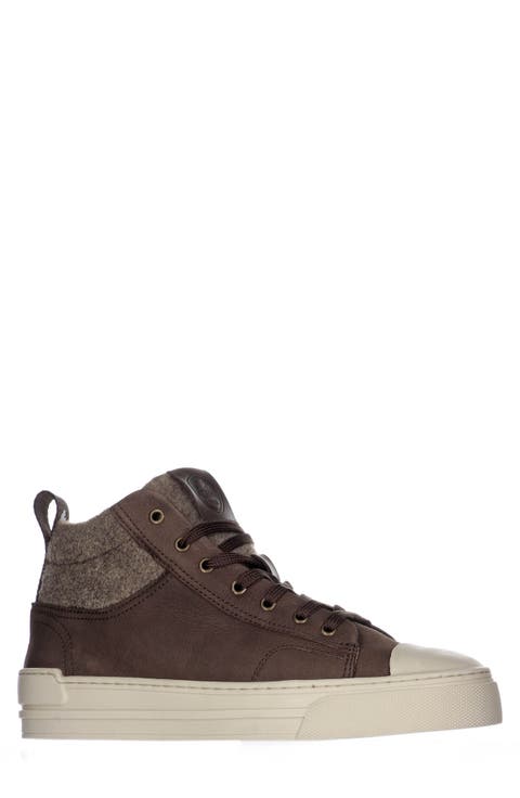 Tray Wool Lined Mid Top Sneaker (Men)