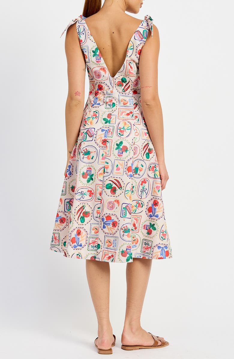 En Saison Nayeli Midi Sundress, Alternate, color, 