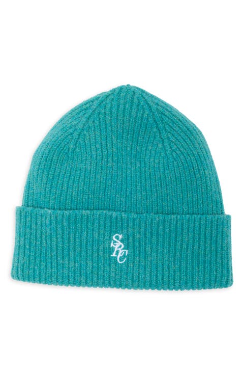 Sporty & Rich Boucle S Wool Cap 'Dark Grey' – Limited Edt