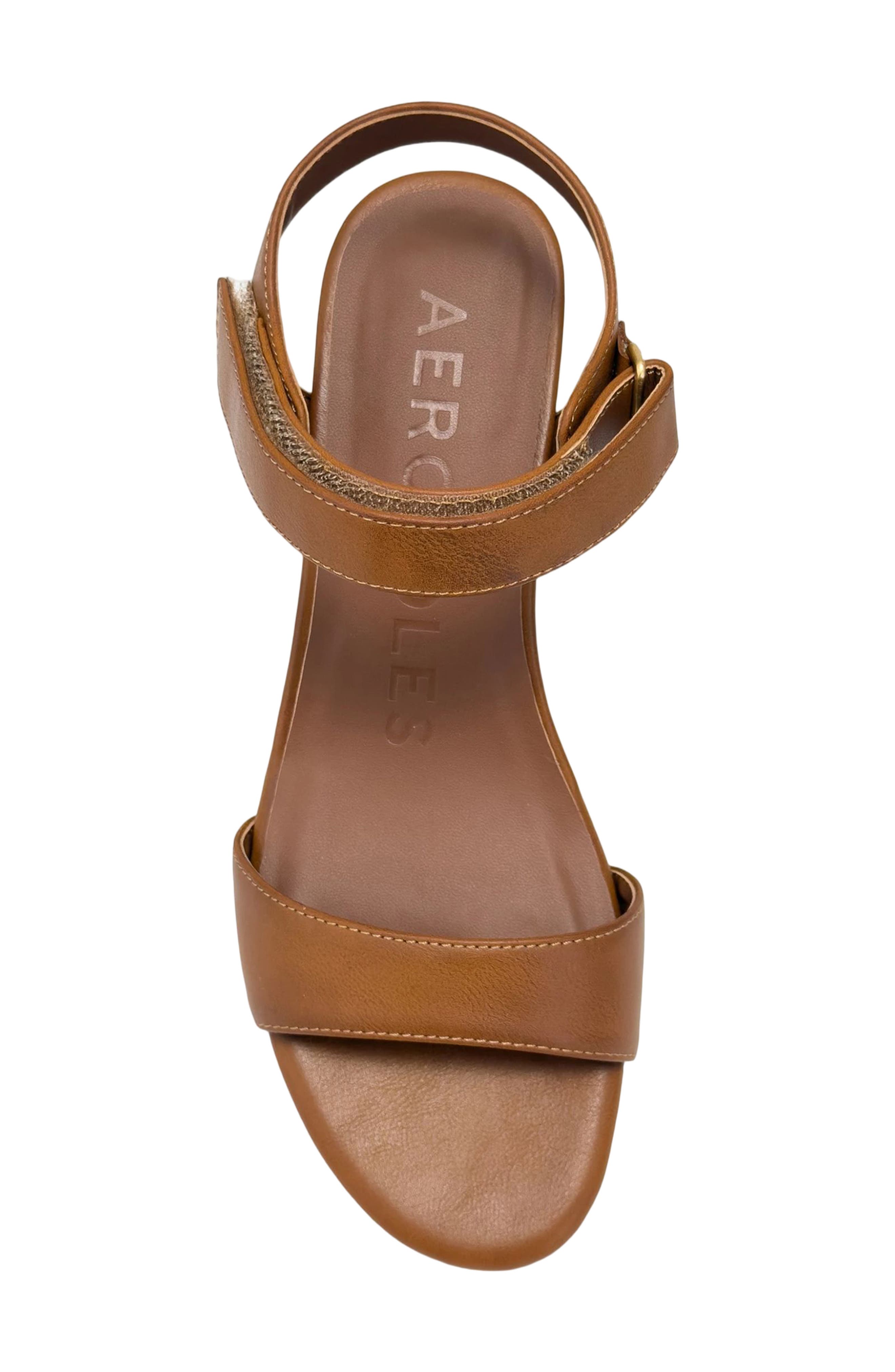 Wel Wedge Sandal, Alternate, color, TAN