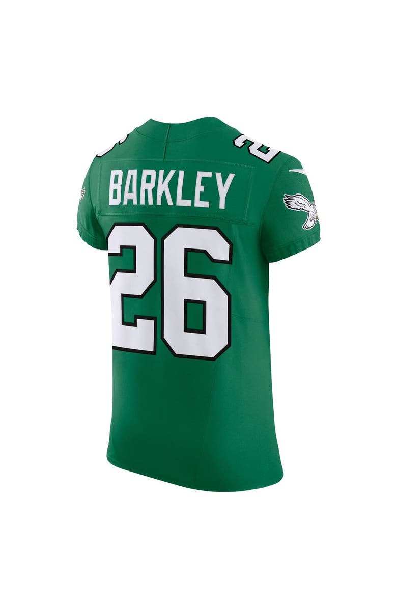 Nike Men's Nike Saquon Barkley Kelly Green Philadelphia Eagles Alternate Vapor F.U.S.E. Elite Jersey, Alternate, color, Kelly Green