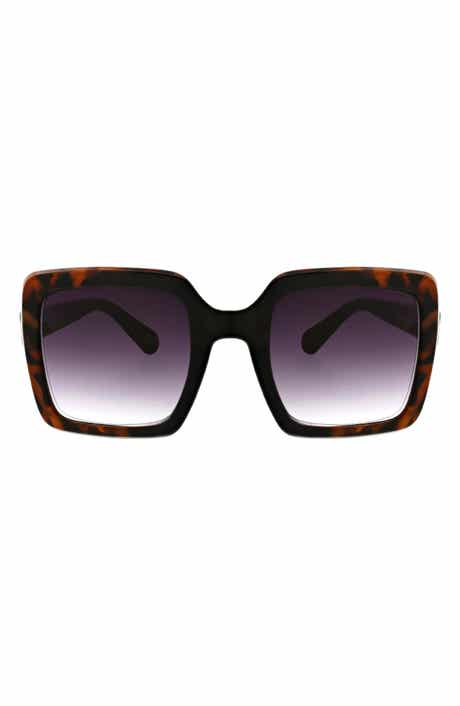 BCBGeneration 52mm Oversize Square Sunglasses