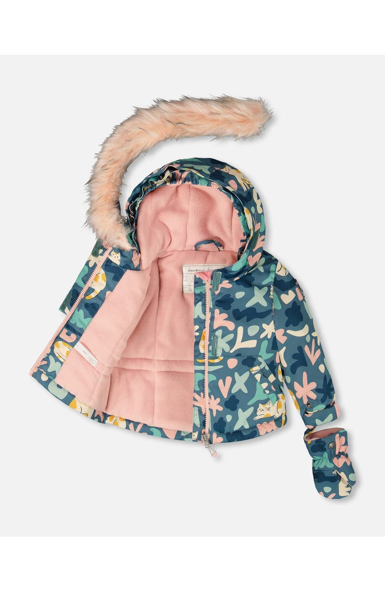 Deux par Deux Two-Piece Play Snowsuit, Alternate, color, Dusty Pink