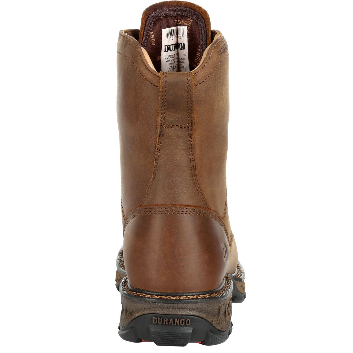 DURANGO Waterproof  steel toe lace up boot, Alternate, color, 