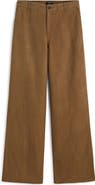 Madewell Zoe Relaxed Straight Leg Linen Pants