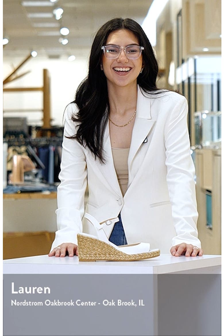 Tia Espadrille Wedge Sandal video