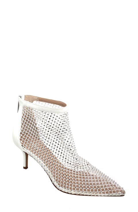 Afterhours Rhinestone Mesh Bootie (Women)
