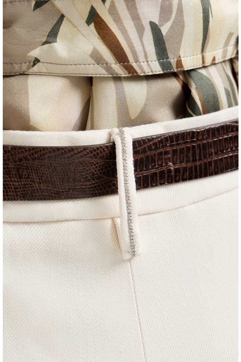 Slouchy trousers, Alternate, color, Milk