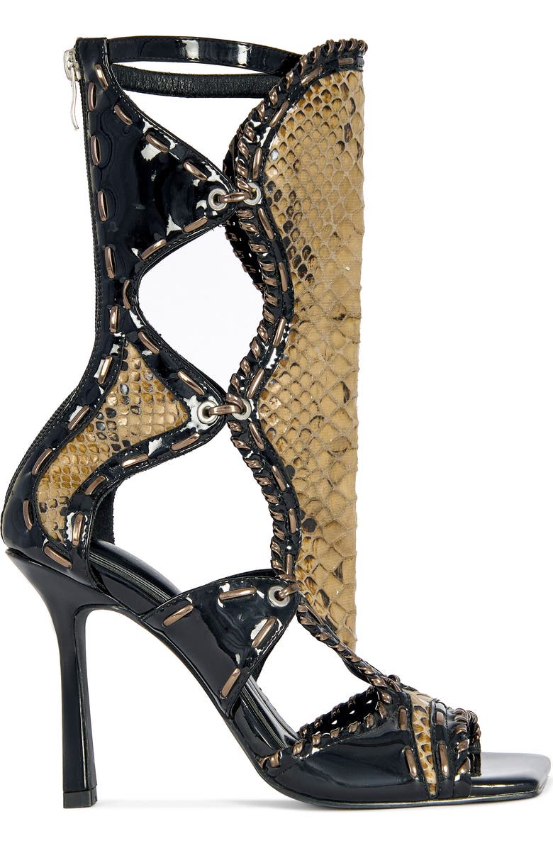 AZALEA WANG Indrani Gladiator Boot, Alternate, color,