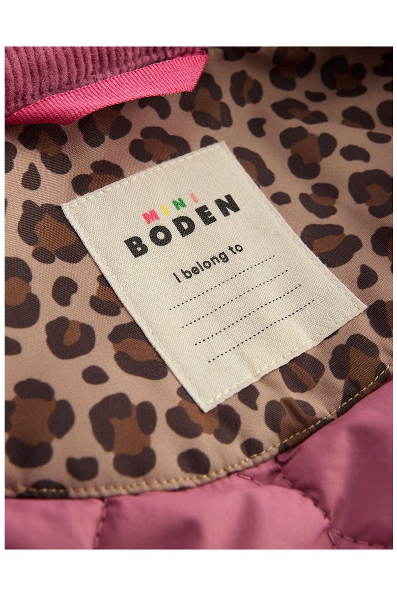 Kids' Leopard Print Barn Jacket, Alternate, color, BROWN LEOPARD