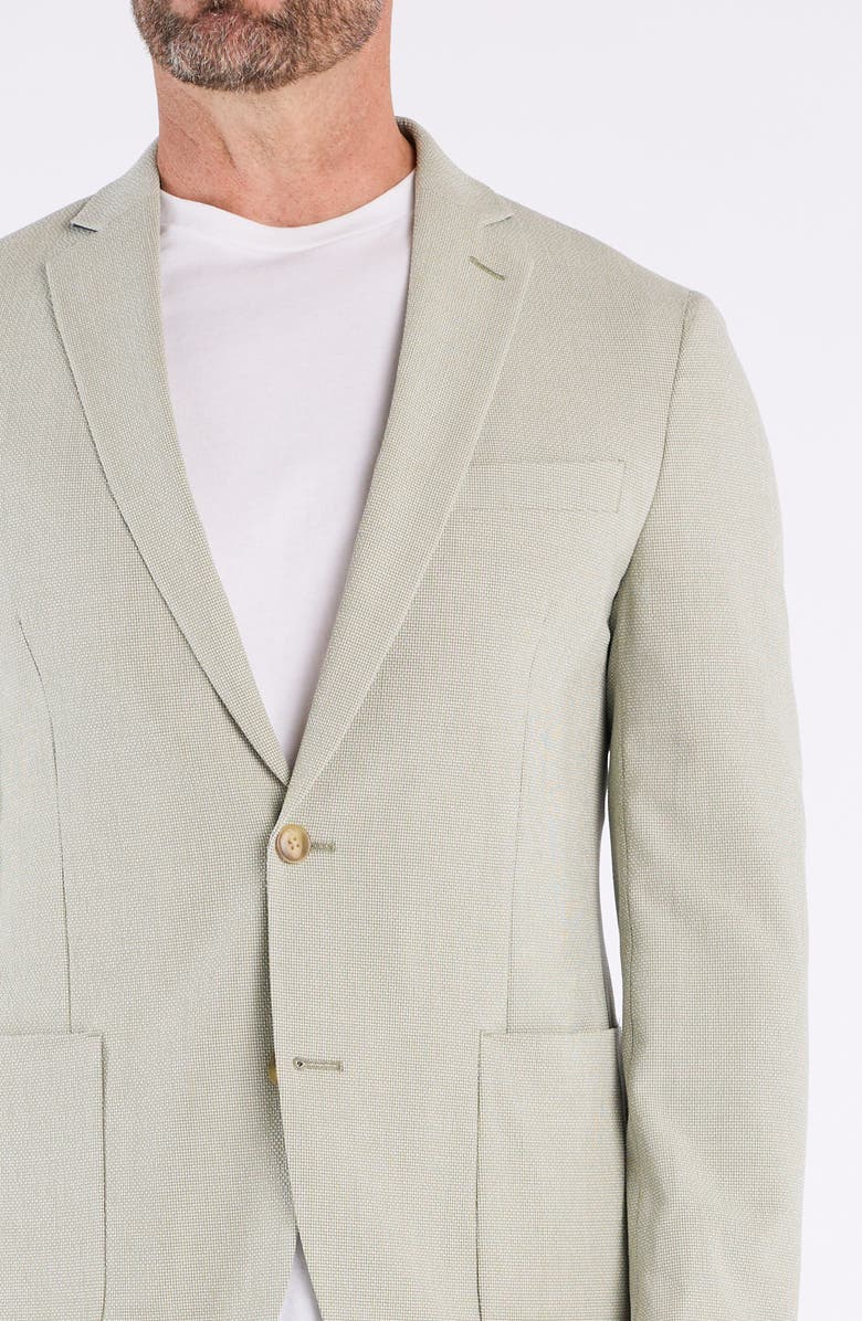 SAVILE ROW CO Micro Check Sport Coat, Alternate, color, Moss