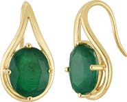 Bony Levy El Mar 14K Gold Emerald Drop Earrings