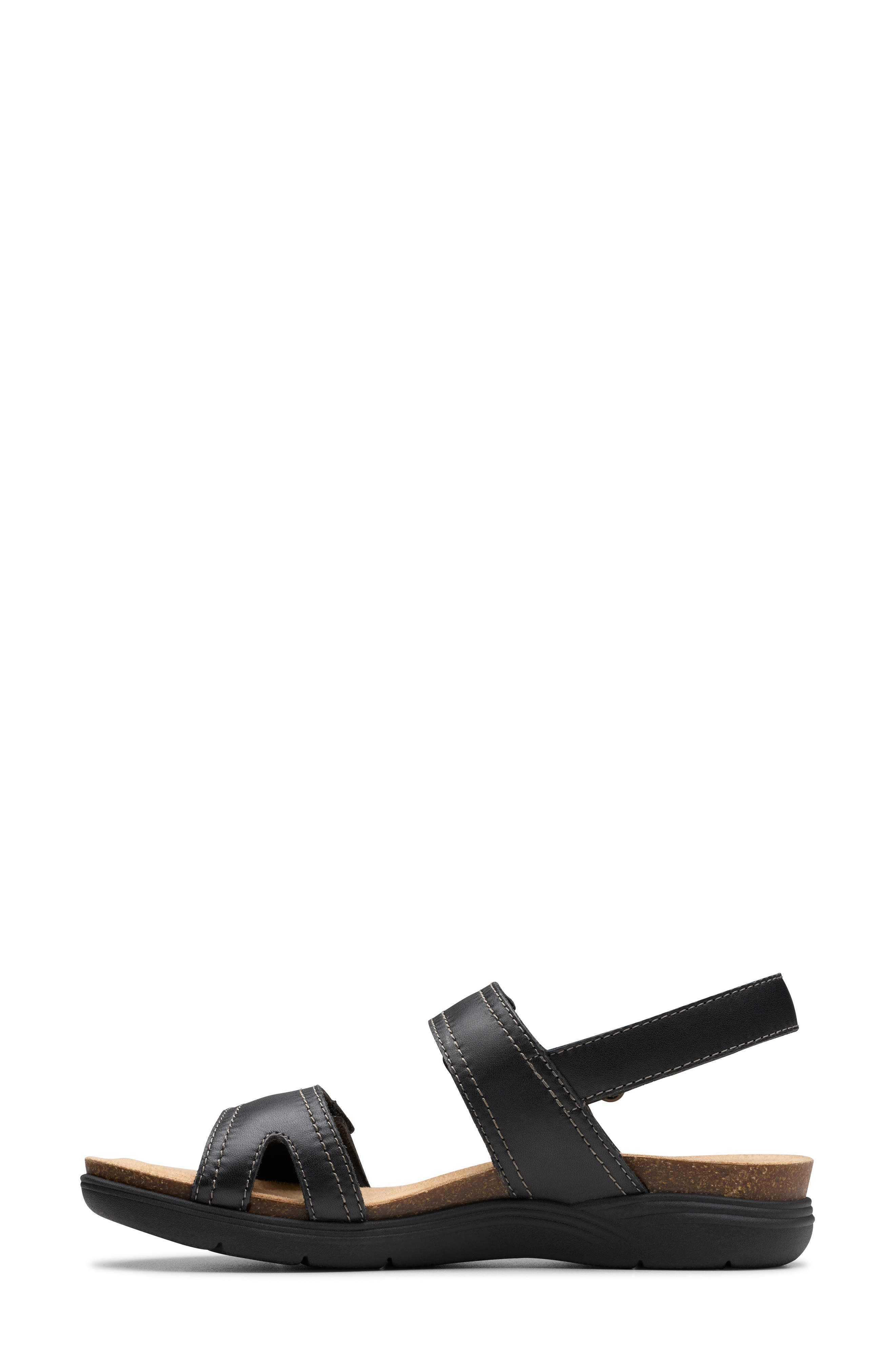 Clarks<sup>®</sup> Jaylan Ray Sandal, Alternate, color, Black Combo