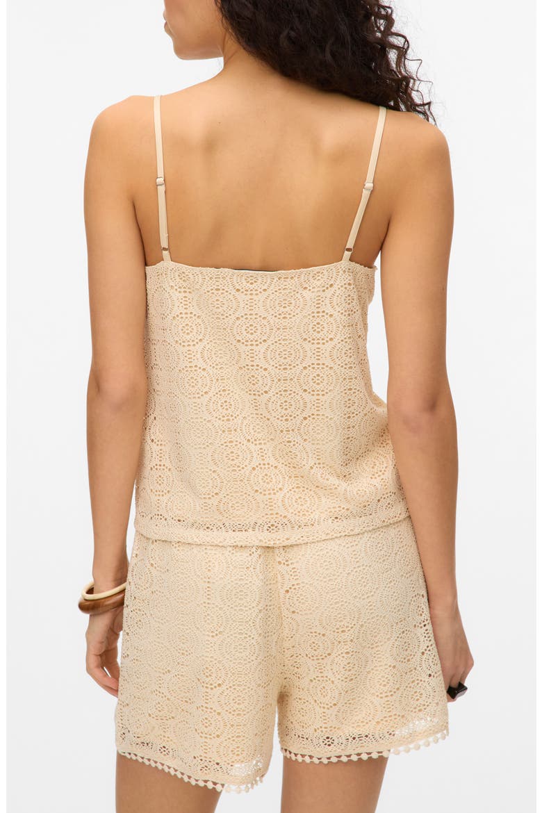 Maya V-Neck Singlet Top, Alternate, color, BIRCH
