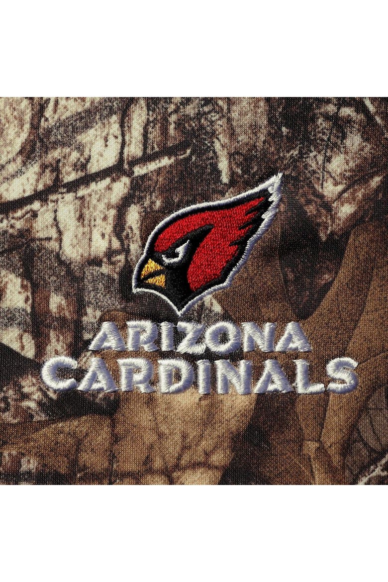 Men's Dunbrooke Realtree Camo Arizona Cardinals Circle Champion Tech Fleece Pullover Hoodie, Alternate, color, Realtree Camo