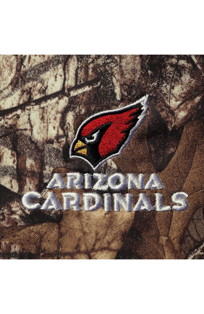 DUNBROOKE Men's Dunbrooke Realtree Camo Arizona Cardinals Circle Champion Tech Fleece Pullover Hoodie, Alternate, color, Realtree Camo