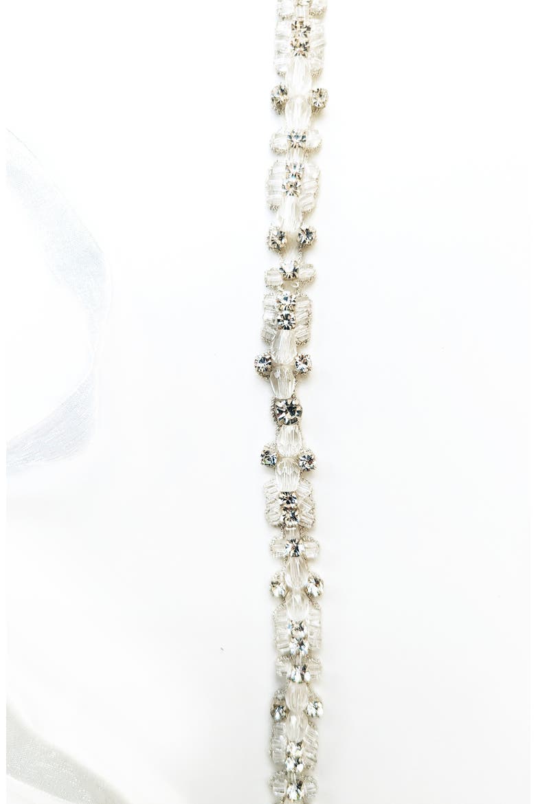 Ruth Crystal Sash, Alternate, color, SILVER
