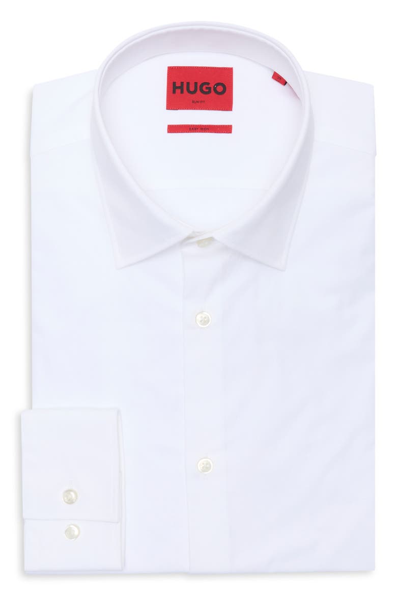 Koey Slim Fit Dress Shirt, Alternate, color, OPEN WHITE
