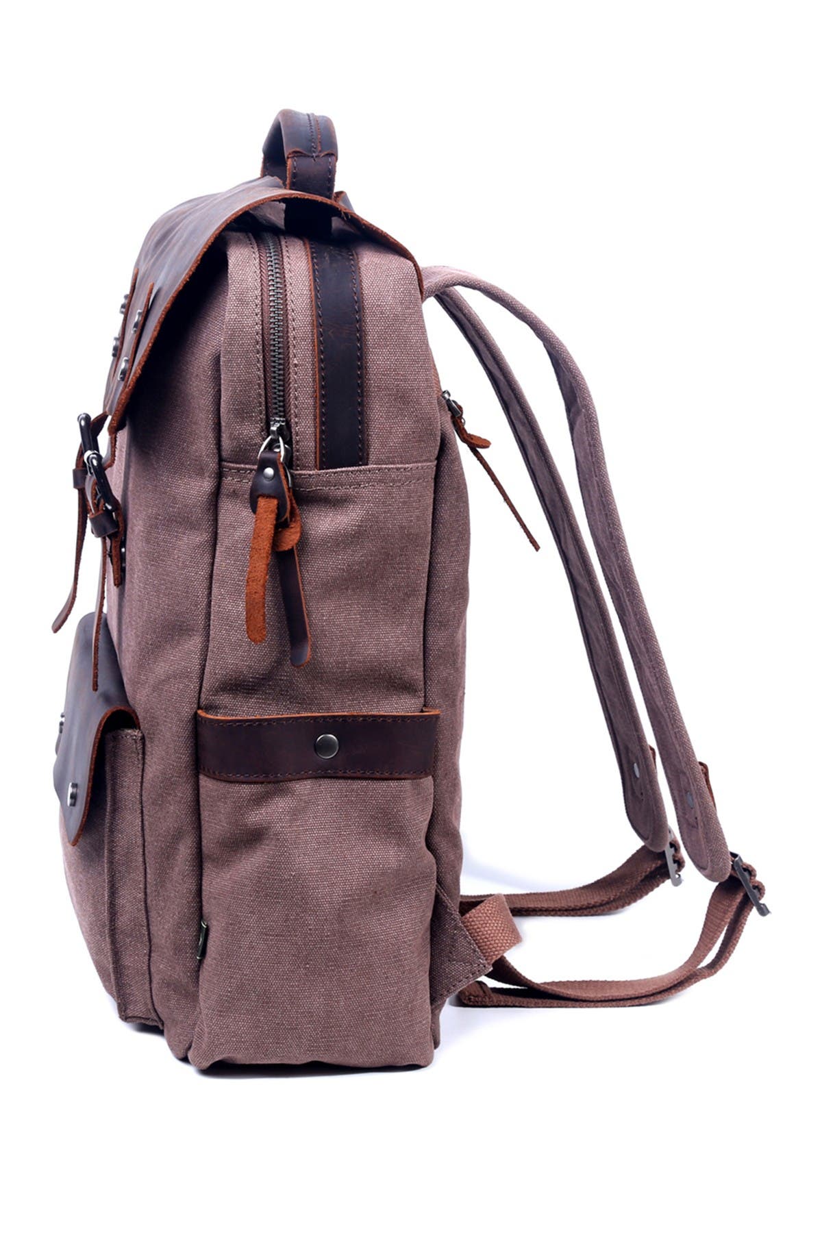THE SAME DIRECTION Valley Hills Canvas Backpack, Alternate, color, 