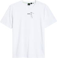 BOSS GOC Birdie Cotton Graphic T-Shirt