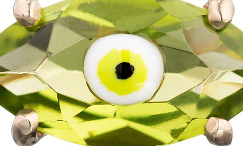 Bea Bongiasca Eye Single Stud Earring In Green