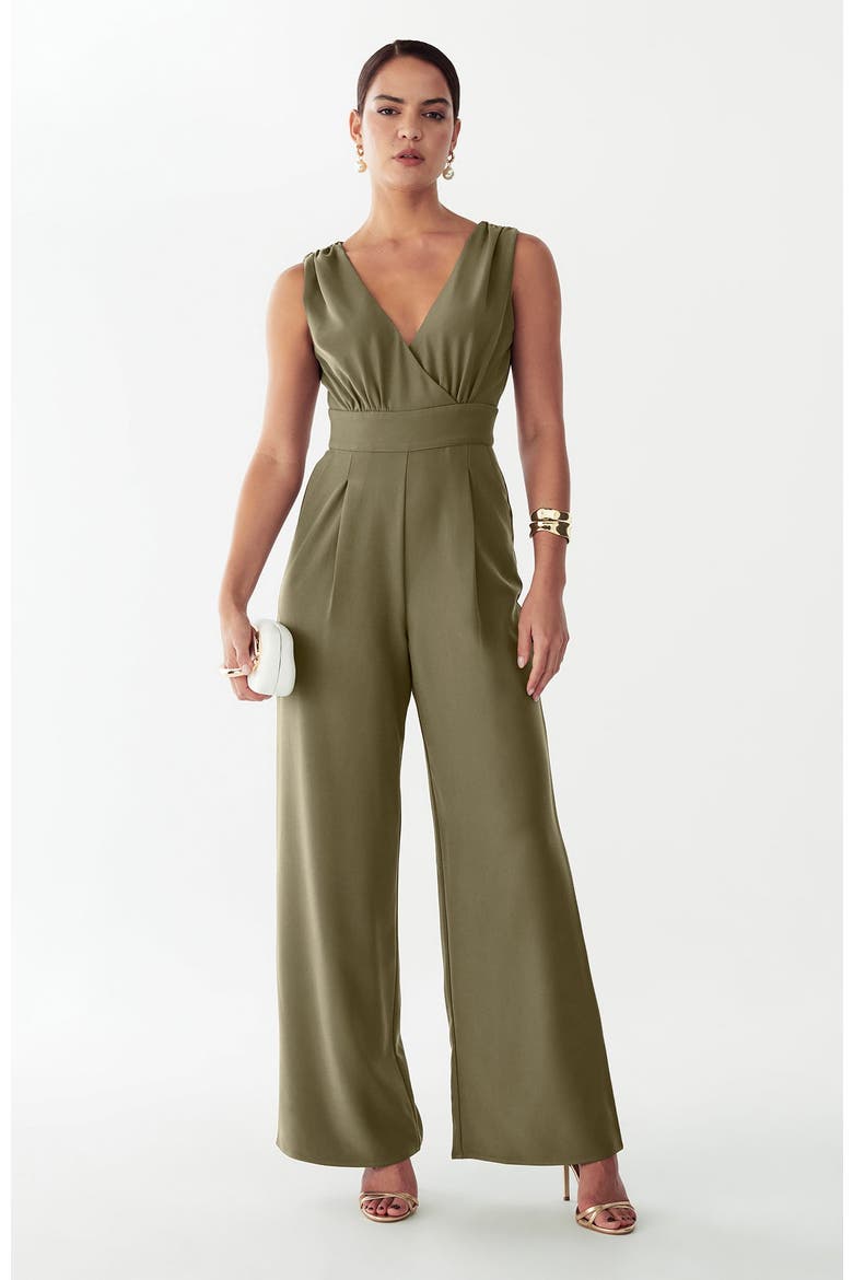 Parker Jumpsuit, Alternate, color, Olive