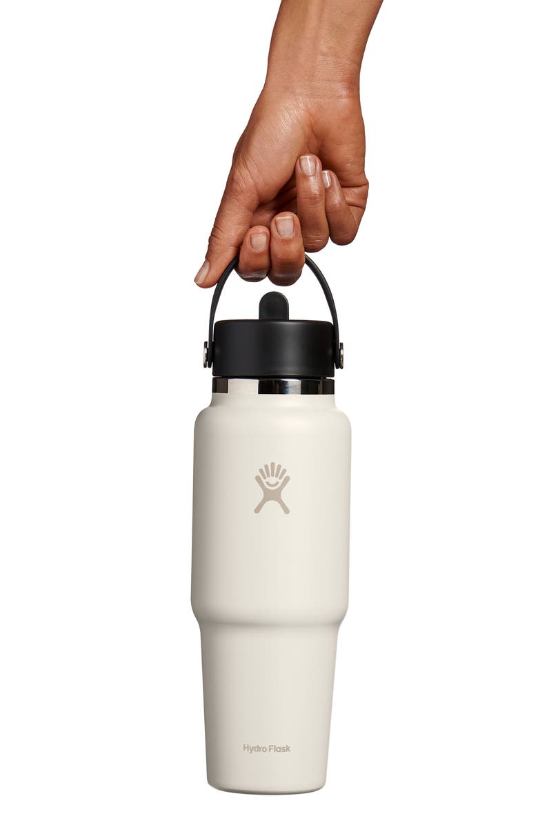 Hydro Flask 32-Ounce Wide Mouth Travel Bottle, Alternate, color, Ivory