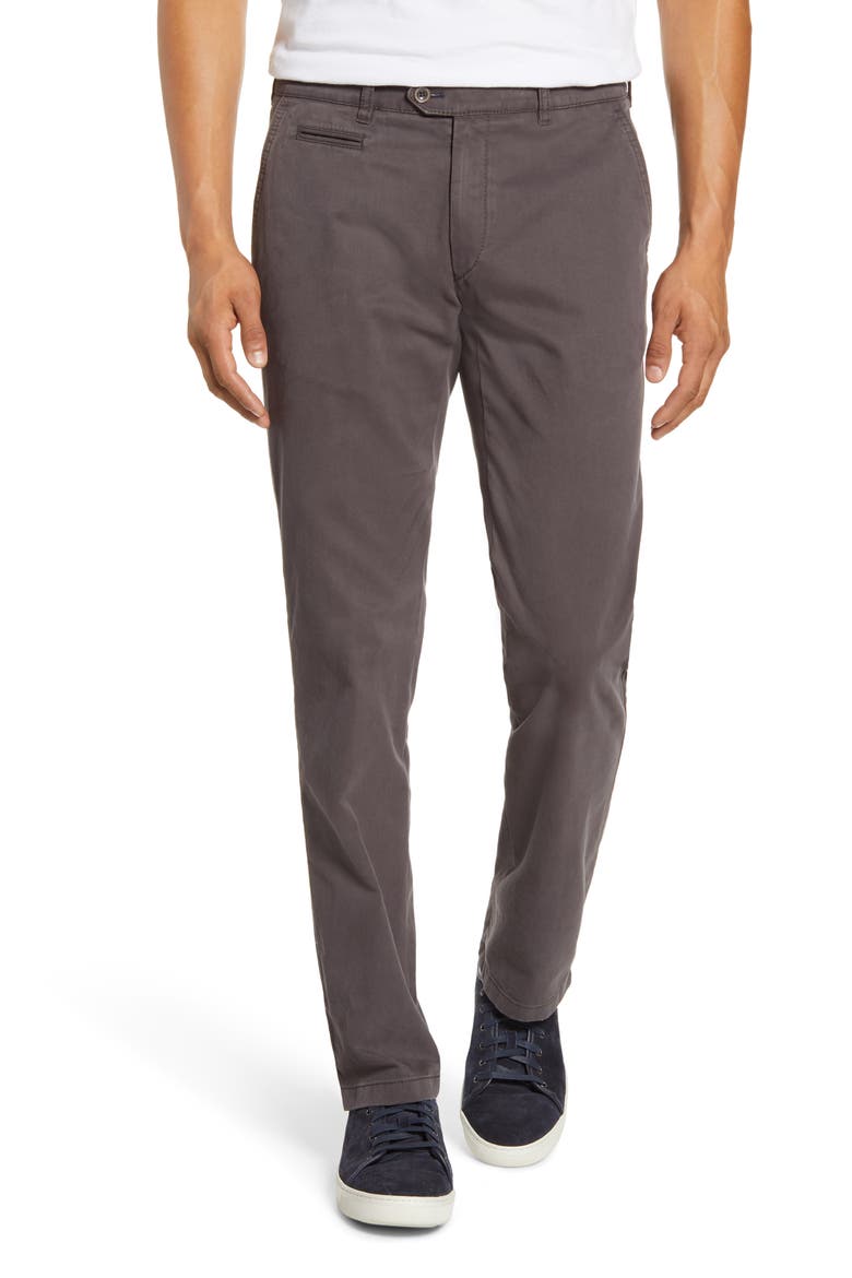 Everest Straight Leg Stretch Chinos, Main, color, TAUPE