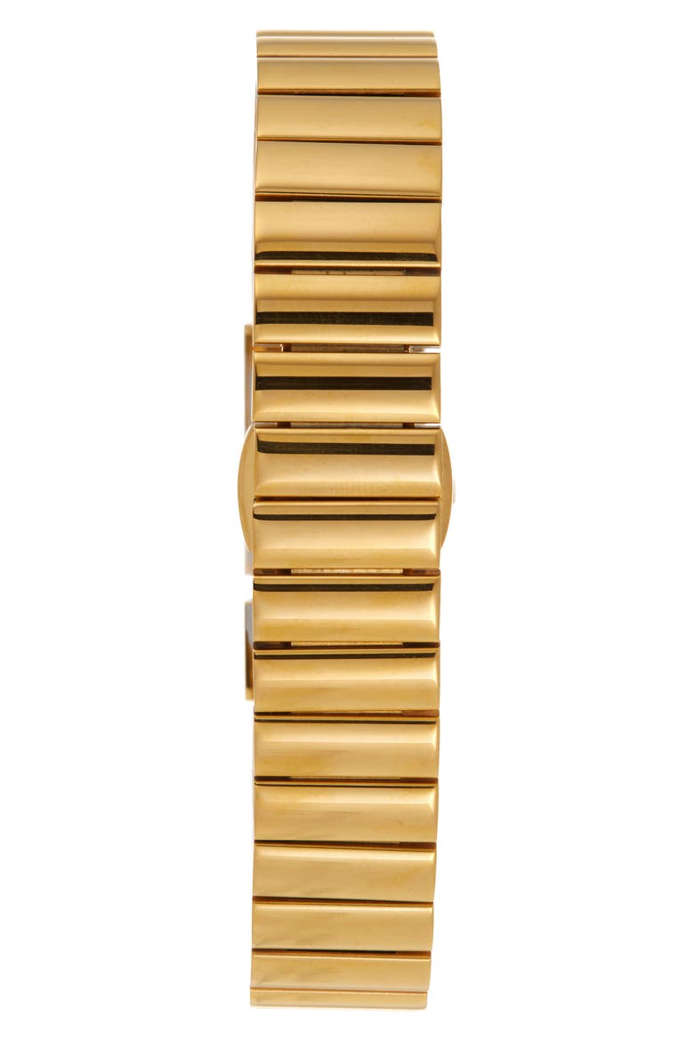 Soho Tank Bracelet Watch, 15mm x 30mm, Alternate, color, WHITE 18K GOLD