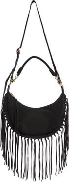 Rebecca Minkoff Darren Slim Fringe Suede Crossbody Bag
