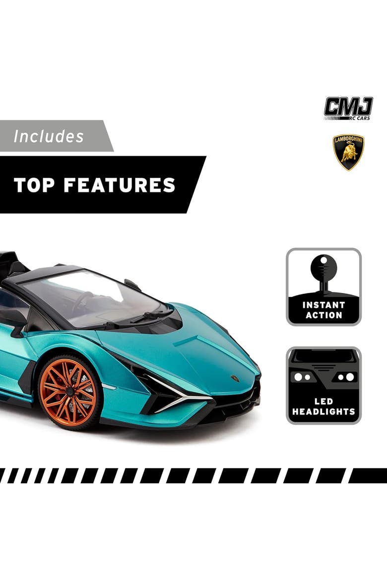 Lamborghini Sian Remote Controlled Car, Alternate, color, Multicolored