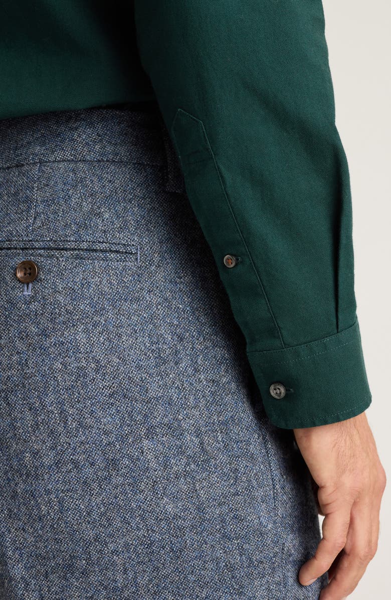 Bonobos Everyday Slim Fit Cotton Button-Down Oxford Shirt, Alternate, color, Emerald