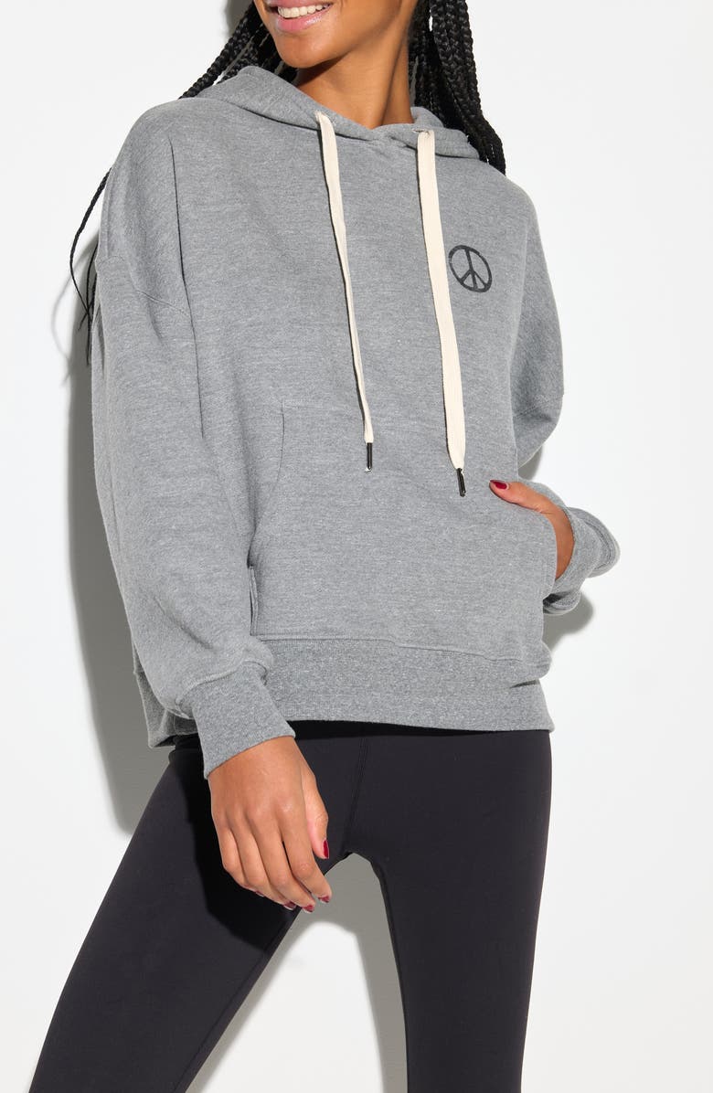 Spiritual Gangster Earth Bel Air Cotton Hoodie, Main, color, 