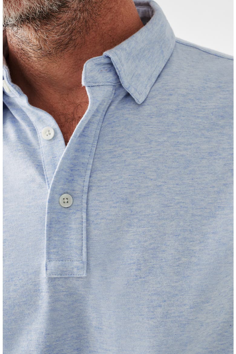 Movement Polo, Alternate, color, CARDIFF BLUE HEATHER