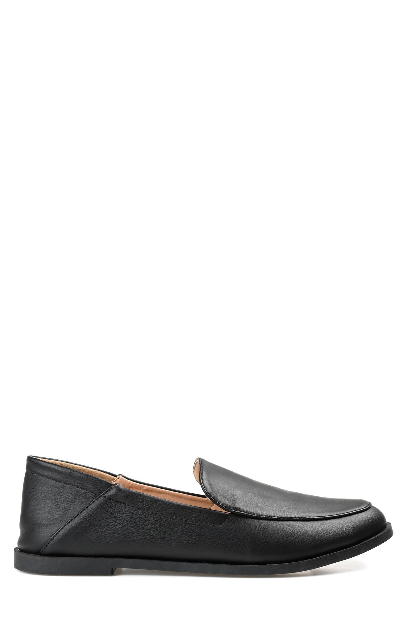 Journee Collection Corinne Flat, Alternate, color, Black