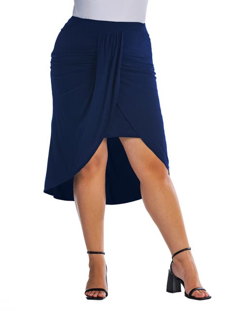 Knee Length Tulip Skirt