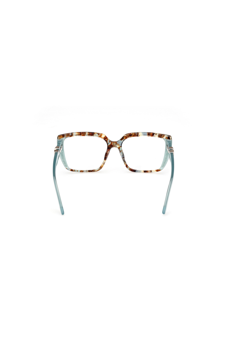 Bold Square Acetate Eyeglasses, Alternate, color, Turquoise