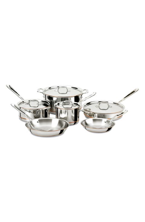Copper Core 10-Piece Cookware Set