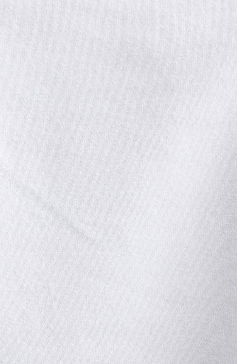 Dolce&Gabbana Embroidered Logo Jersey T-Shirt, Alternate, color, W0800 Bianco Ottico