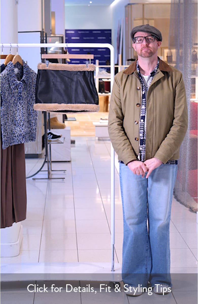 Faux Shearling Miniskirt, sales video thumbnail