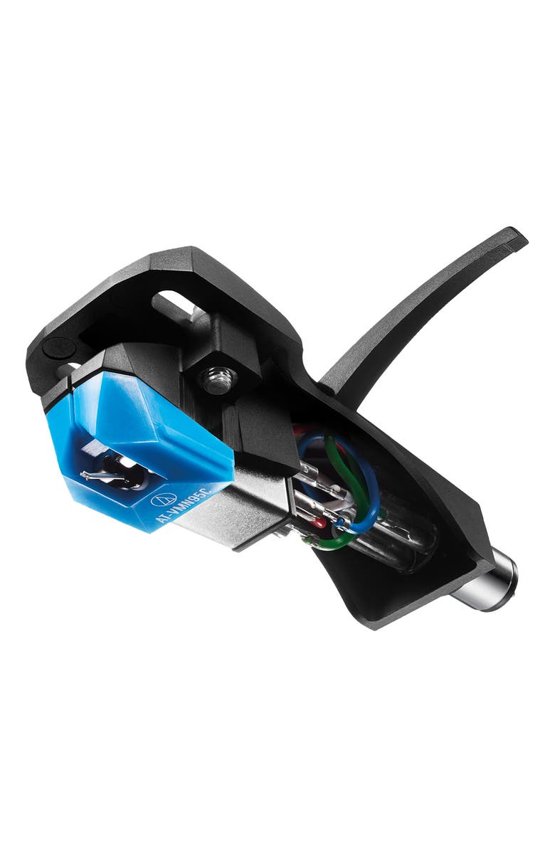 Audio-Technica AT-VM95C/H Headshell 
MM Cartridge Combo Kit, Alternate, color, Blue