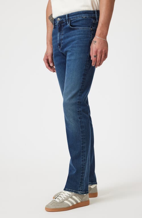 Mavi Jeans Zach Straight Leg Jeans In Deep Used Supermove